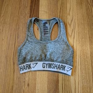 S khaki sand GymShark FLEX bra